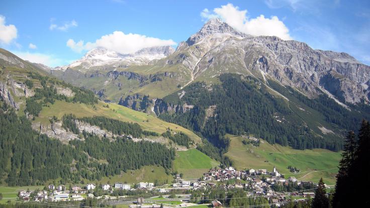 Top of Val Schons, Splügen