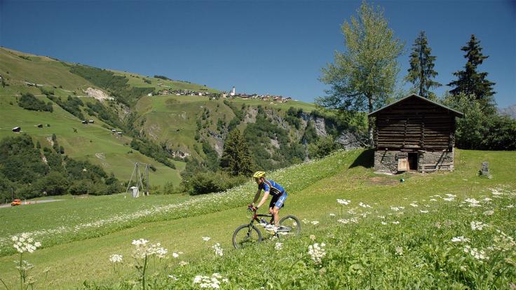 Graubünden Bike 90, bei Silgin