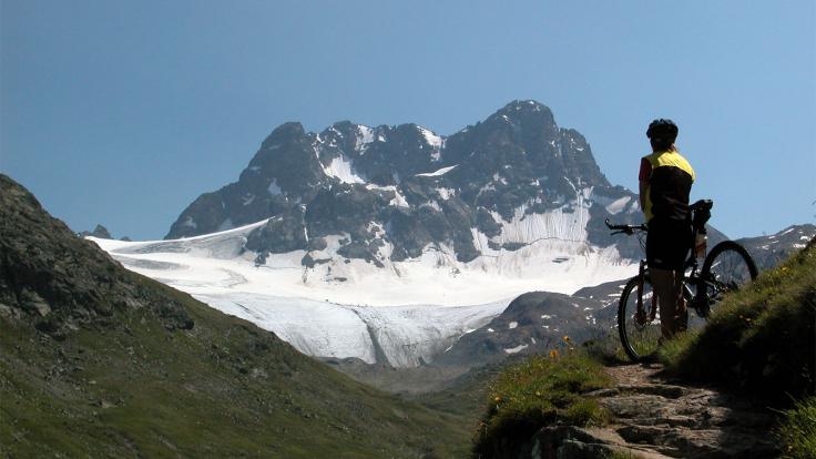 Graubünden Bike 90, Nähe Keschhütte