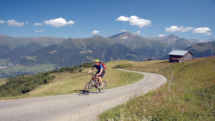 Graubünden Bike 90, Unterwegs zur Alp Nova 