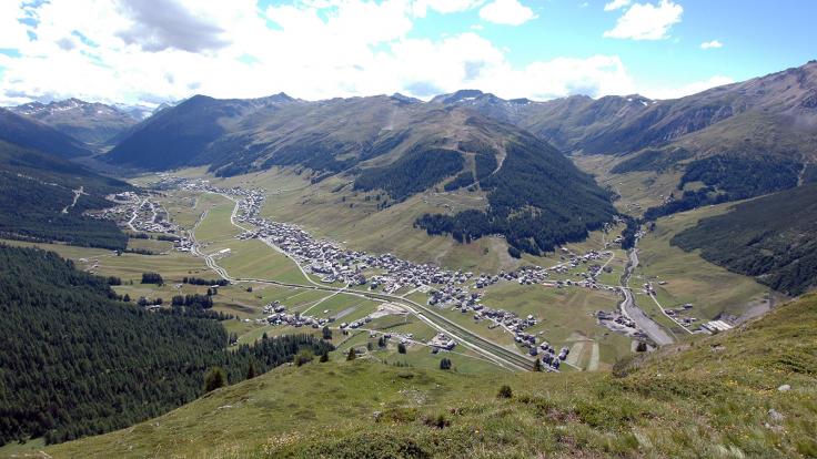 6-Pässe-Fahrt-Graubünden, Livigno