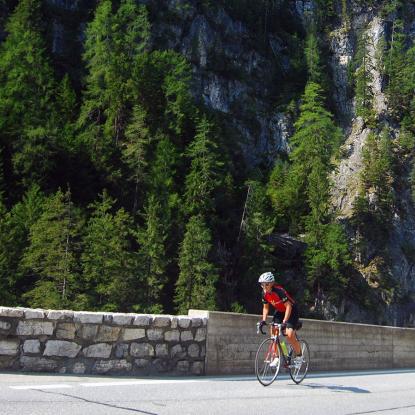 Rennrad Tour Albulapass, Bergün