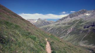 Auf den Spuren des Swissalpine, Scalettapass